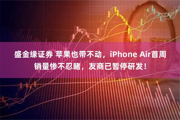 盛金缘证券 苹果也带不动，iPhone Air首周销量惨不忍睹，友商已暂停研发！