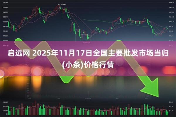 启远网 2025年11月17日全国主要批发市场当归(小条)价格行情