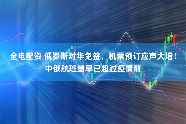 全电配资 俄罗斯对华免签，机票预订应声大增！中俄航班量早已超过疫情前